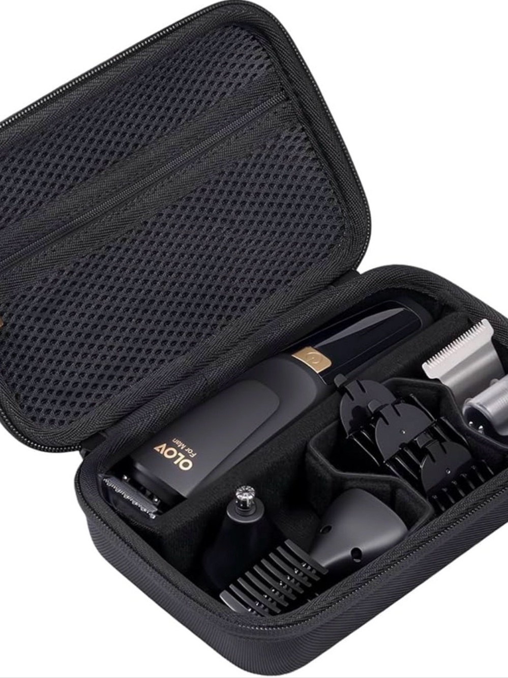 Hair clipper travel case - Black